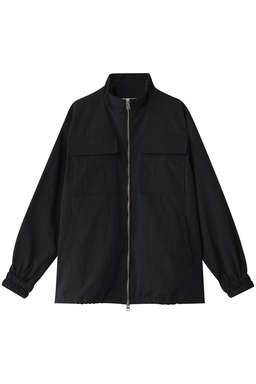 【コロン/:colon / MEN】の【MEN】Nylon Taffeta ブルゾン インテリア・キッズ・メンズ・レディースファッション・服の通販 founy(ファニー) 　ファッション　Fashion　メンズファッション　Fashion for Men　シンプル　Simple, Minimal　ジャケット　Jacket, Outerwear　センター　Center, Center Line　タフタ　Taffeta, Structured Fabric　ブルゾン　Blouson, Bomber Jacket　ポケット　Pocket, Pocket Detail　エレガント 上品　Elegant　無地　Plain, Solid Color　Black|ID: prp329100004403504 ipo3291000000032963743