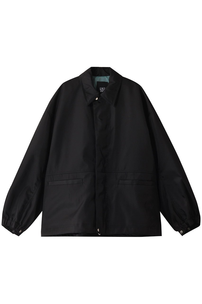 【バウト/BOWTE】のリサイクルナイロン コーチハーフコート インテリア・キッズ・メンズ・レディースファッション・服の通販 founy(ファニー) 　ファッション　Fashion　レディースファッション　Fashion for Women　アウター　Coat / Outerwear Collection　コート・ロングコート・ピーコート　Long Coats, Peacoats & More　ショート　Short, Short Length　シンプル　Simple, Minimal　スポーティ　Sporty, Casual Athletic　エレガント 上品　Elegant　羽織　Haori, Light Jacket　ブラック|ID: prp329100004403505 ipo3291000000032931215