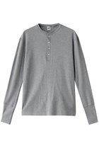 【バウト/BOWTE】のサーマルヘンリーネックTシャツ 人気、トレンドファッション・服の通販 founy(ファニー) ファッション Fashion レディースファッション Fashion for Women トップス・カットソー Cut & Sew Tops シャツ・ブラウス・オフィスカジュアル Elegant Blouses & Button-Ups ロングTシャツ・Tシャツ Longline T-Shirts & Tees カットソー・ベーシックTシャツ Cut-and-Sewn Tops / Stretch Tees & Basics インナー Innerwear カーディガン Cardigan, Knitwear サーマル Thermal, Waffle Knit シルク Silk, 100% Silk ジャケット Jacket, Outerwear スリーブ Sleeve, Long Sleeve / Short Sleeve ロング Long, Long-Length thumbnail ミストブルー|ID: prp329100004403506 ipo3291000000032790126