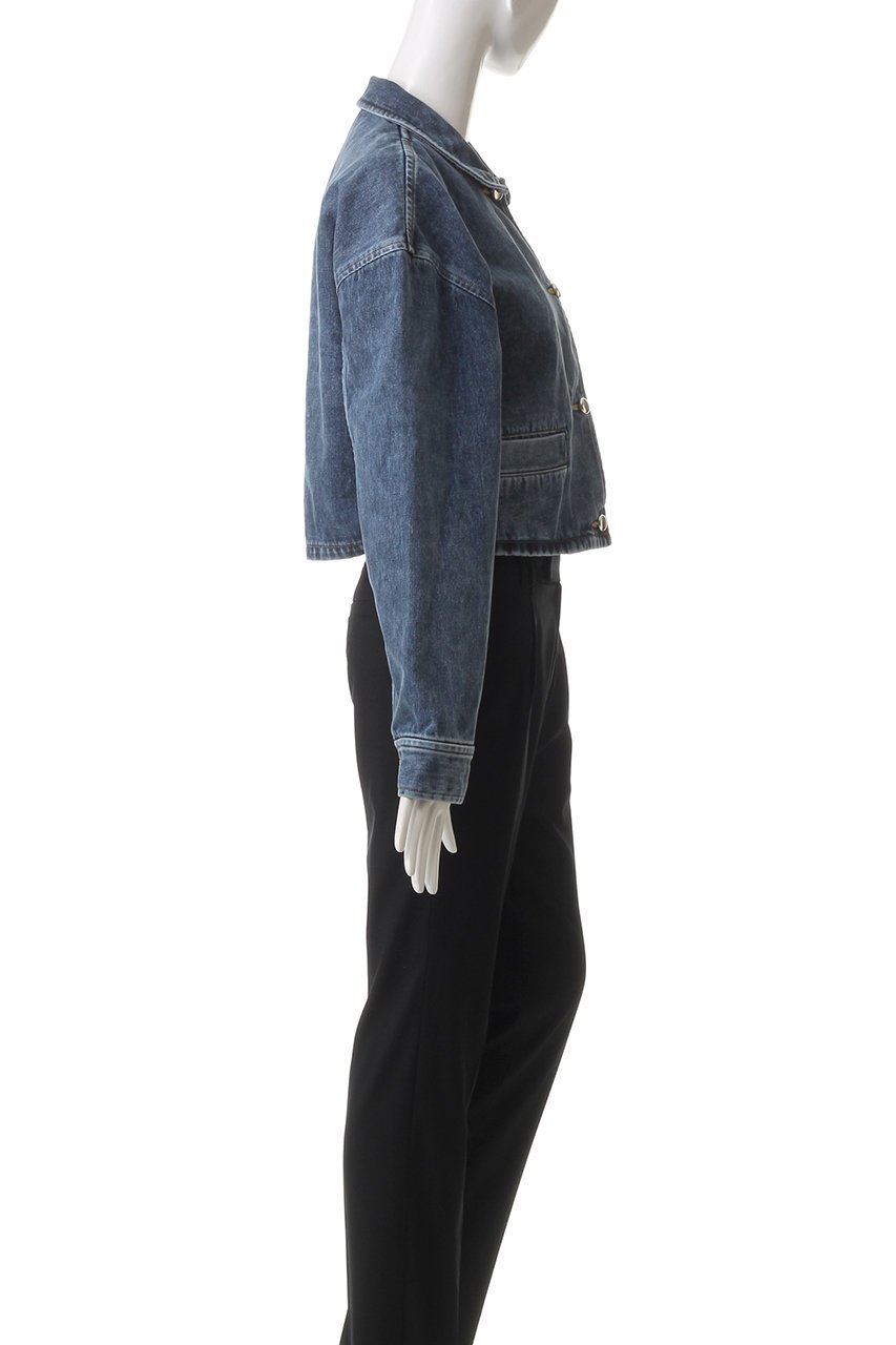 【バウト/BOWTE】のREUSE SEA ISLAND COTTON セルビッジデニム クラッシュウォッシュド ジャケット 人気、トレンドファッション・服の通販 founy(ファニー) 　ファッション　Fashion　レディースファッション　Fashion for Women　アウター　Coat / Outerwear Collection　レディースジャケット・軽アウター　Jackets　ブルゾンジャケット・スポーティアウター　Blouson Jackets　なめらか　Smooth, Silky Texture　クロップド　Cropped, Short Length　ジャケット　Jacket, Outerwear　デニム　Denim, Jeans Material　ブルゾン　Blouson, Bomber Jacket　ボトム　Bottoms, Lower Wear　ワイド　Wide, Wide Fit　other-3|ID: prp329100004403507 ipo3291000000032956378