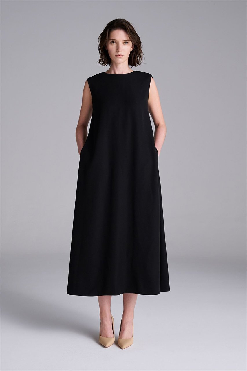 【アミカ/AMICA】のツイルドレス 人気、トレンドファッション・服の通販 founy(ファニー) 　ファッション　Fashion　レディースファッション　Fashion for Women　ワンピース　Dresses　フォーマル・パーティードレス・結婚式用ドレス　Elegant & Casual Dresses　チュニック　Tunic Tops & Dresses　アクセサリー　Fashion Accessories　スリーブ　Sleeve, Long Sleeve / Short Sleeve　チュニック　Tunic, Long Top　ツイル　Twist, Twisted Detail　ドレス　Dress, One-Piece　フレア　Flare, Flared　ロング　Long, Long-Length　other-7|ID: prp329100004403510 ipo3291000000032807634