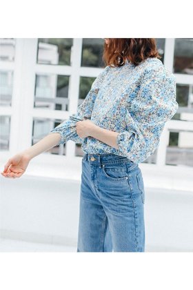 【アミカ/AMICA】 【2/26 0:00販売開始】エターナルフラワーブラウス人気、トレンドファッション・服の通販 founy(ファニー) ファッション Fashion レディースファッション WOMEN トップス・カットソー Tops/Tshirt シャツ/ブラウス Shirts/Blouses 2025年 2025 2025春夏・S/S Ss,Spring/Summer,2025 スリーブ Sleeve プリント Print ロング Long 夏 Summer 春 Spring S/S・春夏 Ss・Spring/Summer |ID:prp329100004403515