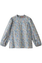 【アミカ/AMICA】のエターナルフラワーブラウス 人気、トレンドファッション・服の通販 founy(ファニー) ファッション Fashion レディースファッション Fashion for Women トップス・カットソー Cut & Sew Tops シャツ・ブラウス・オフィスカジュアル Elegant Blouses & Button-Ups ギャザー Gathered, Ruffled スリーブ Sleeve, Long Sleeve / Short Sleeve デニム Denim, Jeans Material プリント Print, Printed Pattern ロング Long, Long-Length thumbnail ブルー|ID: prp329100004403515 ipo3291000000032807620