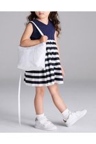 【アミカ/AMICA / KIDS】の【KIDS】クチュール X ショルダーバッグ ホワイト|ID:prp329100004403517