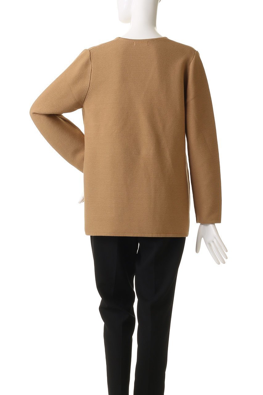 【アルアバイル/allureville】のセミダブルガーターニットジャケット 人気、トレンドファッション・服の通販 founy(ファニー)  ファッション Fashion レディースファッション Fashion for Women アウター Coat / Outerwear Collection レディースジャケット・軽アウター Jackets おすすめ Recommended / Our Picks シンプル Simple, Minimal ジャケット Jacket, Outerwear ダブル Double, Double-Breasted デニム Denim, Jeans Material メタル Metal, Metal Parts other-4|ID: prp329100004403520 ipo3291000000032950639