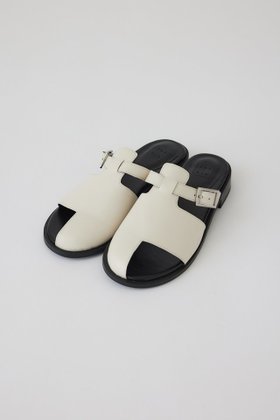 【リムアーク/RIM.ARK】 【2/26 10:00販売開始】Thumb leather flat sandal/フラットサンダル人気、トレンドファッション・服の通販 founy(ファニー) ファッション Fashion レディースファッション WOMEN サンダル Sandals バランス Balance フラット Flat モダン Modern リアル Real |ID:prp329100004403525