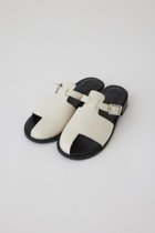 【リムアーク/RIM.ARK】のThumb leather flat sandal/フラットサンダル アイボリー|ID:prp329100004403525