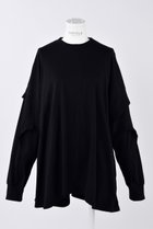 【エンフォルド/ENFOLD】のスビン天竺 CurveシームロングTシャツ ブラック|ID: prp329100004403529 ipo3291000000036149038