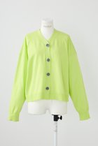 【エンフォルド/ENFOLD】のBOXカーディガン 人気、トレンドファッション・服の通販 founy(ファニー) ファッション Fashion レディースファッション Fashion for Women トップス・カットソー Cut & Sew Tops ニット Knit Tops & Sweaters カーディガン・羽織り Layered Style Cardigans おすすめ Recommended / Our Picks カーディガン Cardigan, Knitwear シンプル Simple, Minimal ツイル Twist, Twisted Detail ベーシック Basic, Essential ボトム Bottoms, Lower Wear 夏 Summer 春 Spring S/S・春夏 SS, Spring/Summer, Warm Season thumbnail ライトグリーン|ID: prp329100004403531 ipo3291000000036499324