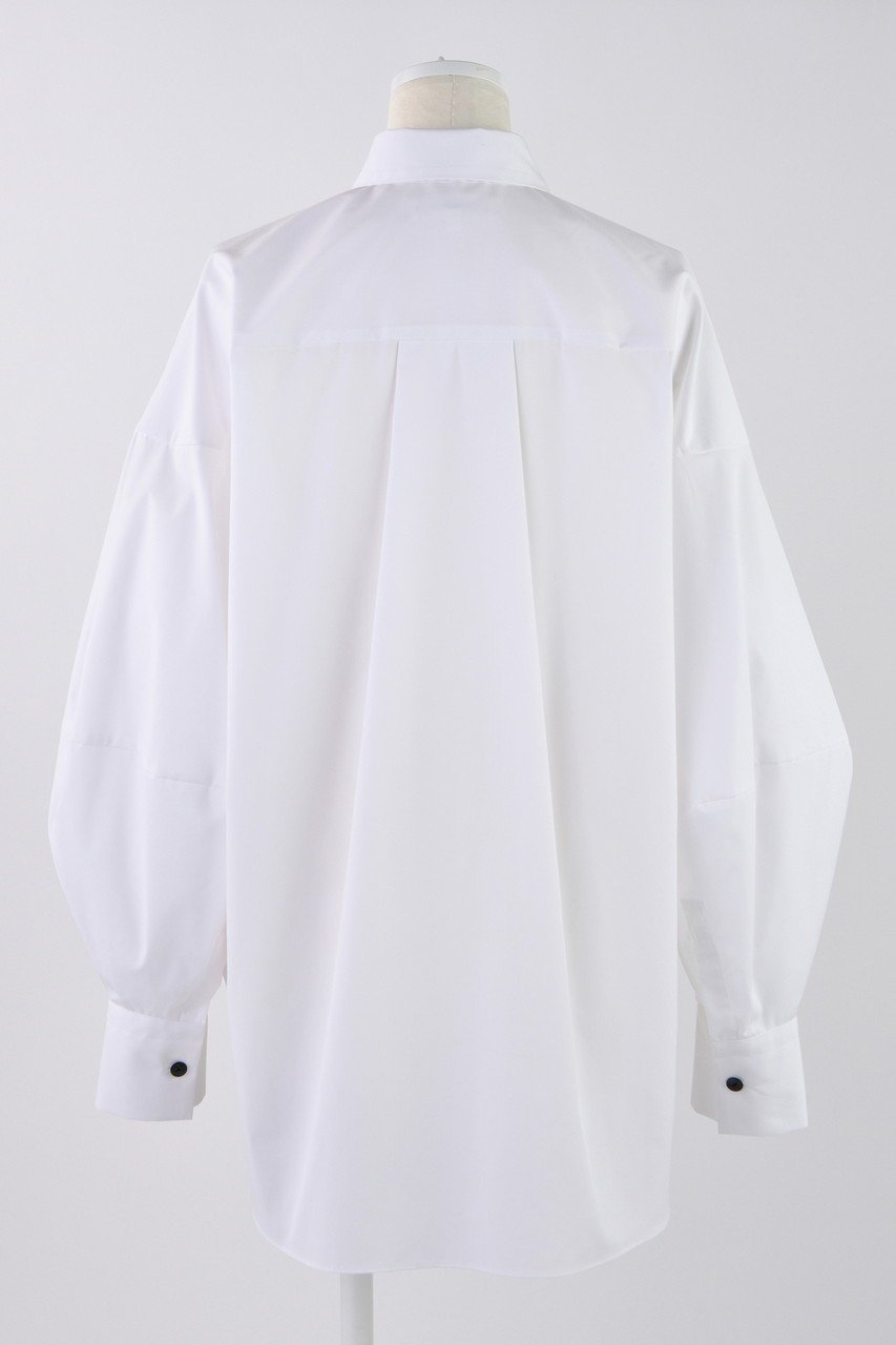 【エンフォルド/ENFOLD】のC/PEブロード ランダムタックSH/シャツ 人気、トレンドファッション・服の通販 founy(ファニー) 　ファッション　Fashion　レディースファッション　WOMEN　トップス・カットソー　Tops/Tshirt　シャツ/ブラウス　Shirts/Blouses　スリーブ　Sleeve　ブロード　Broad　ランダム　Random　ロング　Long　再入荷　Restock/Back In Stock/Re Arrival　other-3|ID: prp329100004403534 ipo3291000000031269345