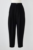 【エンフォルド/ENFOLD】のPEツイル キャロットPT/パンツ 人気、トレンドファッション・服の通販 founy(ファニー) ファッション Fashion レディースファッション Fashion for Women パンツ Pants & Trousers ギャザー Gathered, Ruffled ツイル Twist, Twisted Detail 定番 Standard, Basic Item thumbnail ブラック|ID: prp329100004403537 ipo3291000000036504410