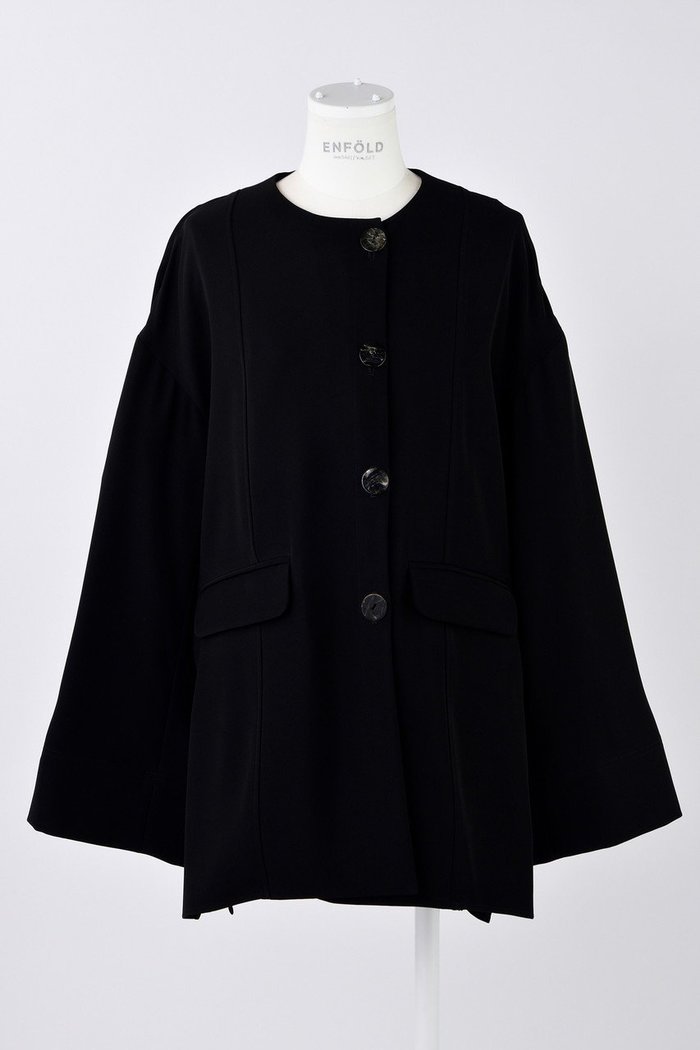 【エンフォルド/ENFOLD】のPEツイル ダブルBOX JK/ジャケット インテリア・キッズ・メンズ・レディースファッション・服の通販 founy(ファニー) https://founy.com/ ファッション Fashion レディースファッション Fashion for Women アウター Coat / Outerwear Collection レディースジャケット・軽アウター Jackets ジャケット Jacket, Outerwear ダブル Double, Double-Breasted ツイル Twist, Twisted Detail ワイド Wide, Wide Fit |ID: prp329100004403540 ipo3291000000036222799