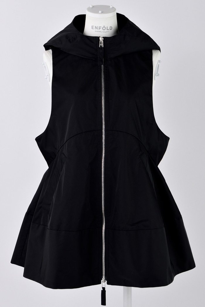【エンフォルド/ENFOLD】のDICROS SOLO Twill フードベスト インテリア・キッズ・メンズ・レディースファッション・服の通販 founy(ファニー) https://founy.com/ ファッション Fashion レディースファッション Fashion for Women アウター Coat / Outerwear Collection レディースジャケット・軽アウター Jackets おすすめ Recommended / Our Picks ジャケット Jacket, Outerwear セットアップ Set-Up, Coordinated Outfit フレア Flare, Flared ベスト Vest, Waistcoat |ID: prp329100004403542 ipo3291000000036222805