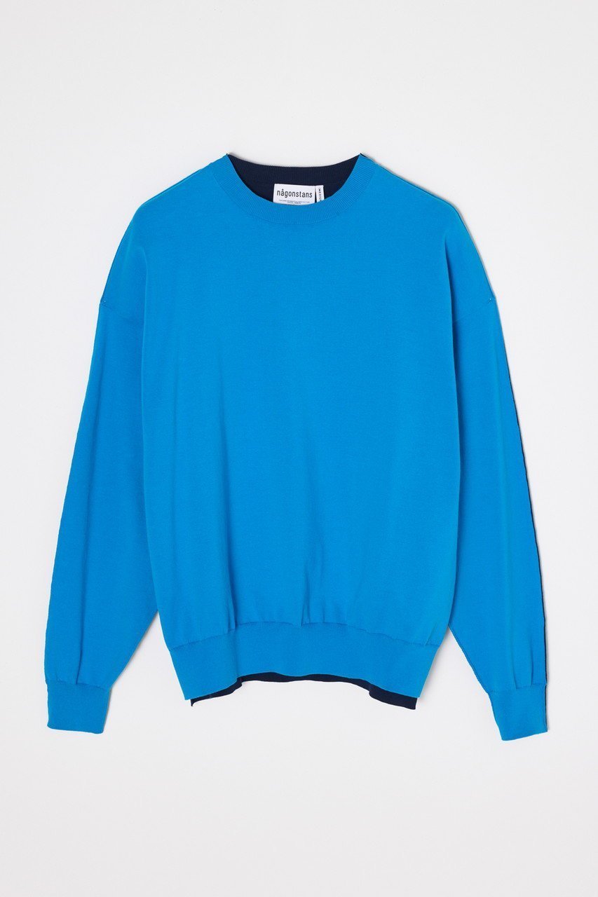 【ナゴンスタンス/nagonstans】の2トーンカラーニットPO/プルオーバー 人気、トレンドファッション・服の通販 founy(ファニー) 　ファッション　Fashion　レディースファッション　WOMEN　トップス・カットソー　Tops/Tshirt　ニット　Knit Tops　プルオーバー　Pullover　ベーシック　Basic　other-5|ID: prp329100004403557 ipo3291000000031331113