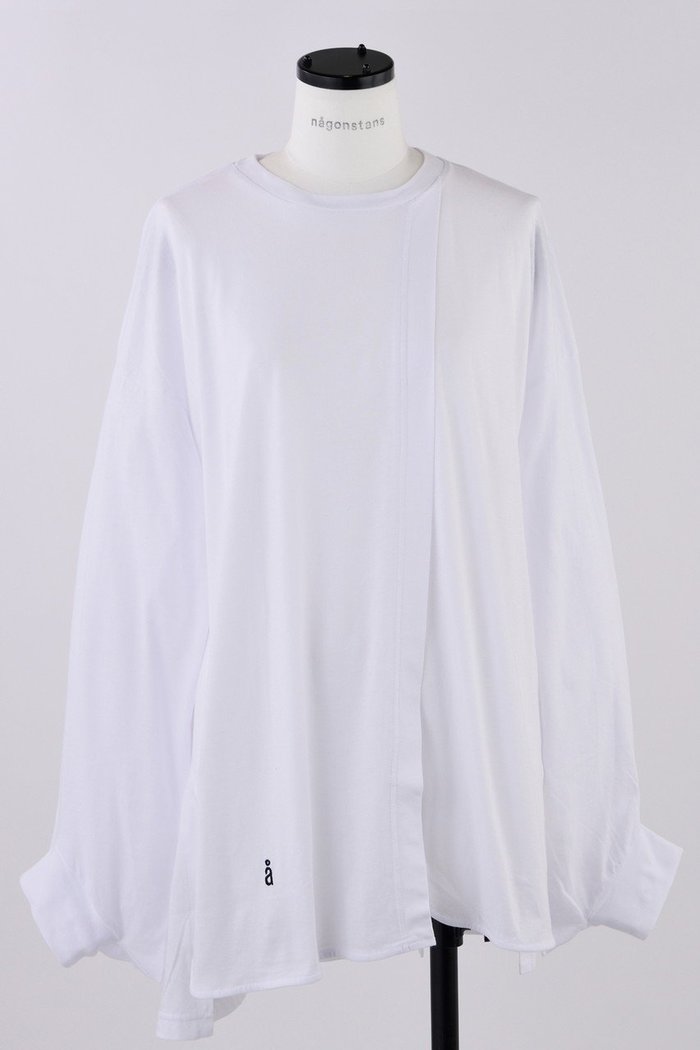 【ナゴンスタンス/nagonstans】のソフト天竺 スクエアスリーブロングTシャツ インテリア・キッズ・メンズ・レディースファッション・服の通販 founy(ファニー) https://founy.com/ ファッション Fashion レディースファッション Fashion for Women トップス・カットソー Cut & Sew Tops シャツ・ブラウス・オフィスカジュアル Elegant Blouses & Button-Ups ロングTシャツ・Tシャツ Longline T-Shirts & Tees カットソー・ベーシックTシャツ Cut-and-Sewn Tops / Stretch Tees & Basics スリーブ Sleeve, Long Sleeve / Short Sleeve ロング Long, Long-Length |ID: prp329100004403568 ipo3291000000035891861