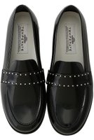 【テンパレイト/TEMPERATE】のKEITH シルバースタッズ スリッポン(レイン対応) 人気、トレンドファッション・服の通販 founy(ファニー) ファッション Fashion レディースファッション Fashion for Women インソール Shoe Insole エナメル Patent Leather シューズ Shoes, Footwear シンプル Simple, Minimal スリッポン Slip-On, Loafer ラバー Rubber, Rubber Sole レイン Rain, Rainproof 再入荷 Restock / Back in Stock |ID:prp329100004406027