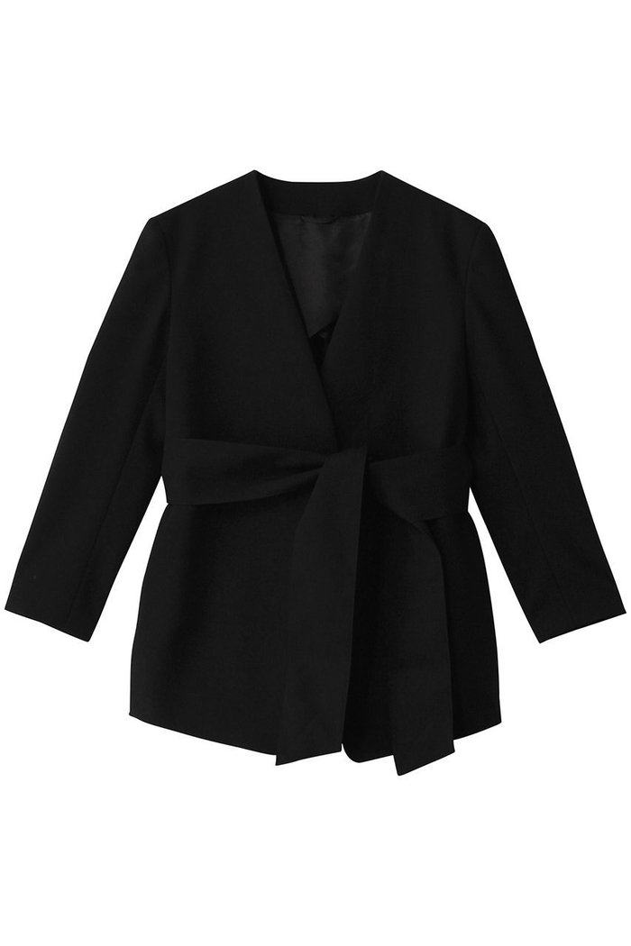 【エステータ/esteta】のコットンダブルクロス ノーカラージャケット インテリア・キッズ・メンズ・レディースファッション・服の通販 founy(ファニー) https://founy.com/ ファッション Fashion レディースファッション WOMEN アウター Coat Outerwear ジャケット Jackets ノーカラージャケット No Collar Leather Jackets シンプル Simple ジャケット Jacket |ID: prp329100004406028 ipo3291000000030777150