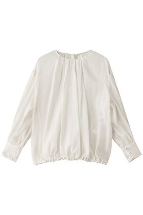 【エステータ/esteta】のシルクコットンオーガンジー ブラウス 人気、トレンドファッション・服の通販 founy(ファニー) ファッション Fashion レディースファッション Fashion for Women トップス・カットソー Cut & Sew Tops シャツ・ブラウス・オフィスカジュアル Elegant Blouses & Button-Ups エレガント 上品 Elegant ギャザー Gathered, Ruffled シアー Sheer, See-Through シンプル Simple, Minimal スリーブ Sleeve, Long Sleeve / Short Sleeve フォーマル Formal, Dressy ロング Long, Long-Length 再入荷 Restock / Back in Stock |ID:prp329100004406031