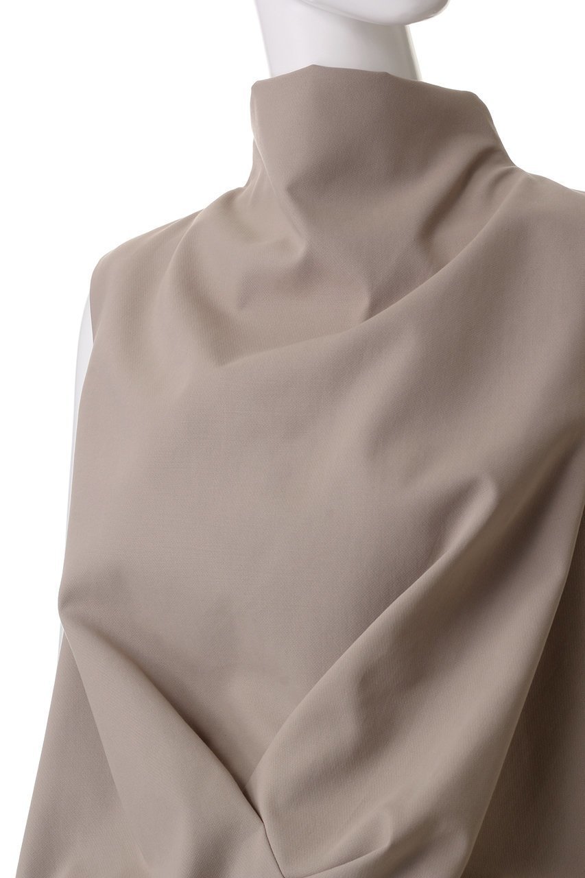 【エステータ/esteta】のコットンダブルクロス ノースリーブブラウス 人気、トレンドファッション・服の通販 founy(ファニー) 　ファッション　Fashion　レディースファッション　Fashion for Women　トップス・カットソー　Cut & Sew Tops　キャミソール&ノースリーブ　Camisoles & Sleeveless Tops　シャツ・ブラウス・オフィスカジュアル　Elegant Blouses & Button-Ups　エレガント 上品　Elegant　ドレープ　Drape, Draping Fabric　ノースリーブ　Sleeveless, No-Sleeve　フロント　Front, Front Design　other-5|ID: prp329100004406033 ipo3291000000032860589