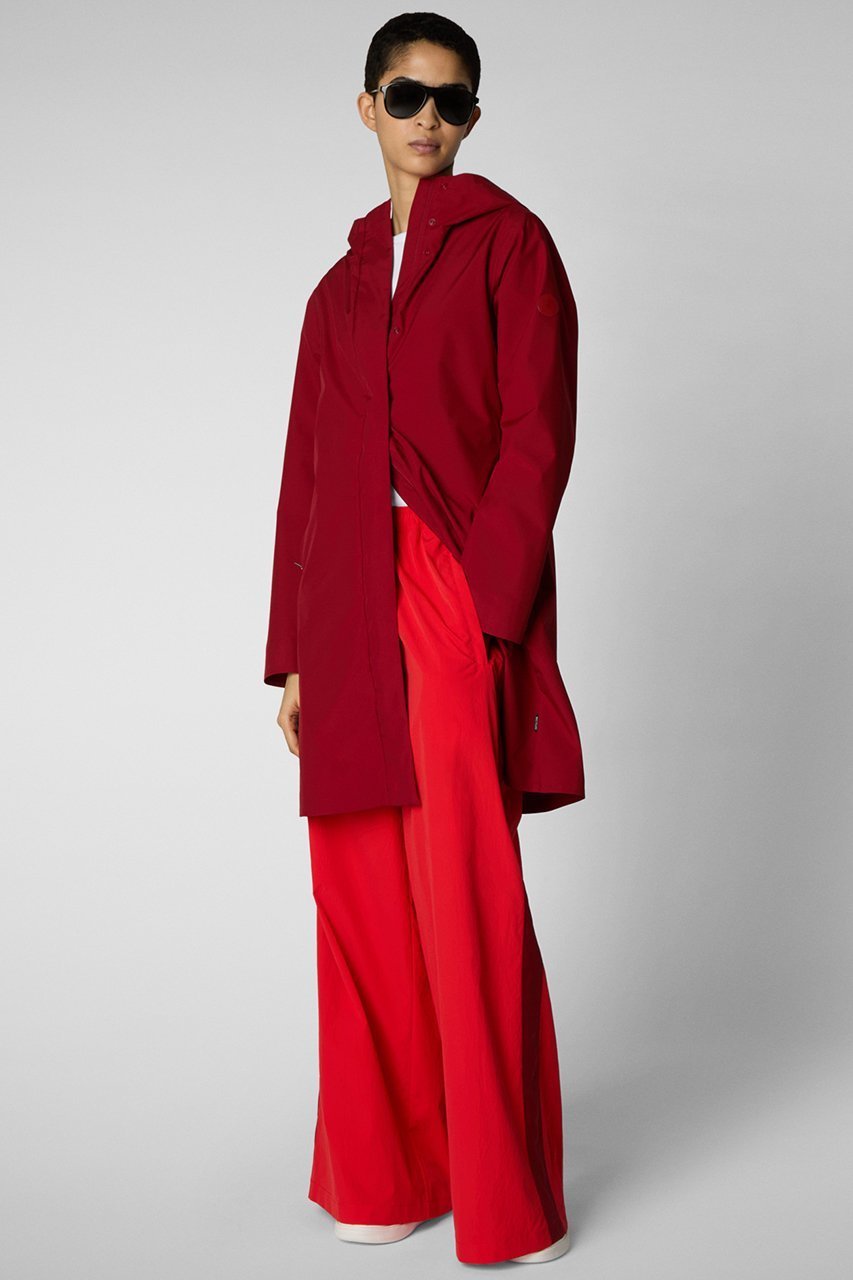 【セーブ ザ ダック/SAVE THE DUCK】のMAYA D40059W DARK20 リサイクルポリエステル ミドルジャケット 人気、トレンドファッション・服の通販 founy(ファニー) 　ファッション　Fashion　レディースファッション　Fashion for Women　アウター　Coat / Outerwear Collection　レディースジャケット・軽アウター　Jackets　ブルゾンジャケット・スポーティアウター　Blouson Jackets　ジャケット　Jacket, Outerwear　ドローコード　Drawcord, Drawstring Cord　ブルゾン　Blouson, Bomber Jacket　ミドル　Middle Length, Mid Height　ラウンド　Round, Round Neck　other-4|ID: prp329100004406034 ipo3291000000035432720