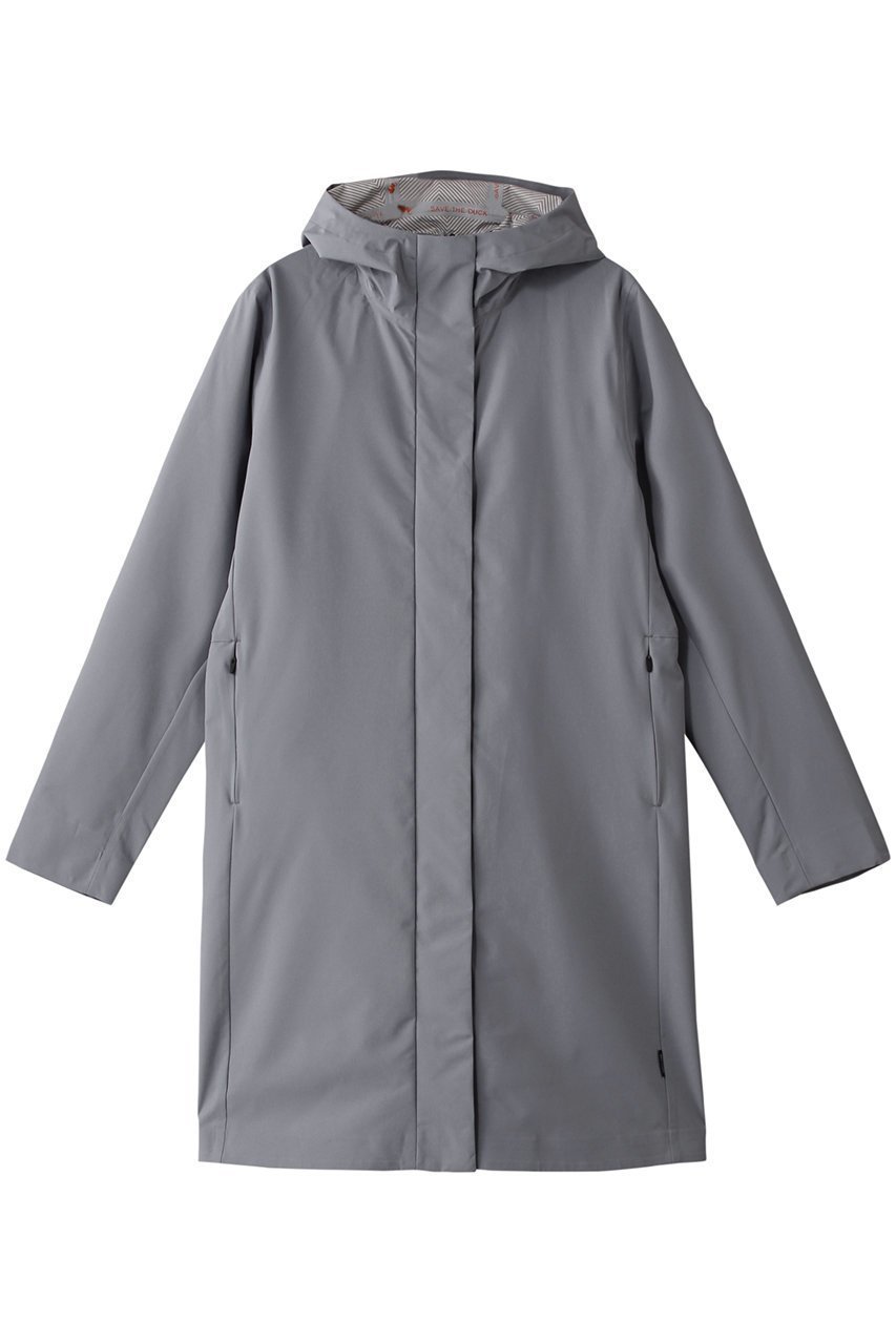 【セーブ ザ ダック/SAVE THE DUCK】のMAYA D40059W DARK20 リサイクルポリエステル ミドルジャケット 人気、トレンドファッション・服の通販 founy(ファニー) 　ファッション　Fashion　レディースファッション　Fashion for Women　アウター　Coat / Outerwear Collection　レディースジャケット・軽アウター　Jackets　ブルゾンジャケット・スポーティアウター　Blouson Jackets　ジャケット　Jacket, Outerwear　ドローコード　Drawcord, Drawstring Cord　ブルゾン　Blouson, Bomber Jacket　ミドル　Middle Length, Mid Height　ラウンド　Round, Round Neck　 other-1|ID: prp329100004406034 ipo3291000000036405201