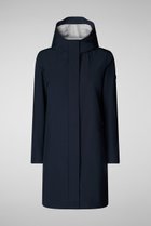 【セーブ ザ ダック/SAVE THE DUCK】のMAYA D40059W DARK20 リサイクルポリエステル ミドルジャケット 人気、トレンドファッション・服の通販 founy(ファニー) ファッション Fashion レディースファッション Fashion for Women アウター Coat / Outerwear Collection レディースジャケット・軽アウター Jackets ブルゾンジャケット・スポーティアウター Blouson Jackets ジャケット Jacket, Outerwear ドローコード Drawcord, Drawstring Cord ブルゾン Blouson, Bomber Jacket ミドル Middle Length, Mid Height ラウンド Round, Round Neck thumbnail ブルーブラック|ID: prp329100004406034 ipo3291000000036405206