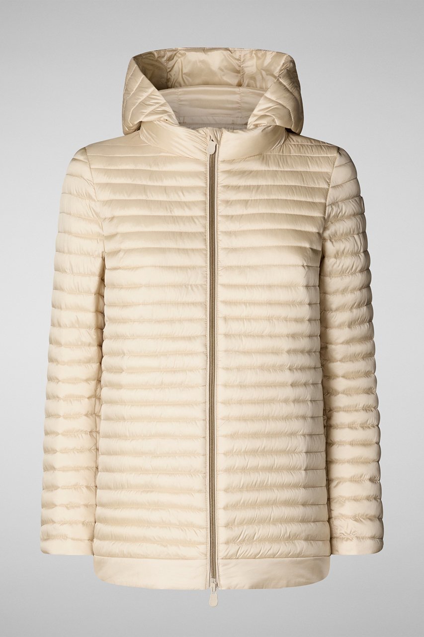 【セーブ ザ ダック/SAVE THE DUCK】のALIMA D41059WIRIS20 ハイネックフードジャケット インテリア・キッズ・メンズ・レディースファッション・服の通販 founy(ファニー) ファッション Fashion レディースファッション Fashion for Women アウター Coat / Outerwear Collection レディースジャケット・軽アウター Jackets エレガント 上品 Elegant キルティング Quilted, Quilting ジャケット Jacket, Outerwear ラウンド Round, Round Neck 無地 Plain, Solid Color 軽量 Lightweight, Ultra Light ショアーベージュ|ID: prp329100004406035 ipo3291000000032962030