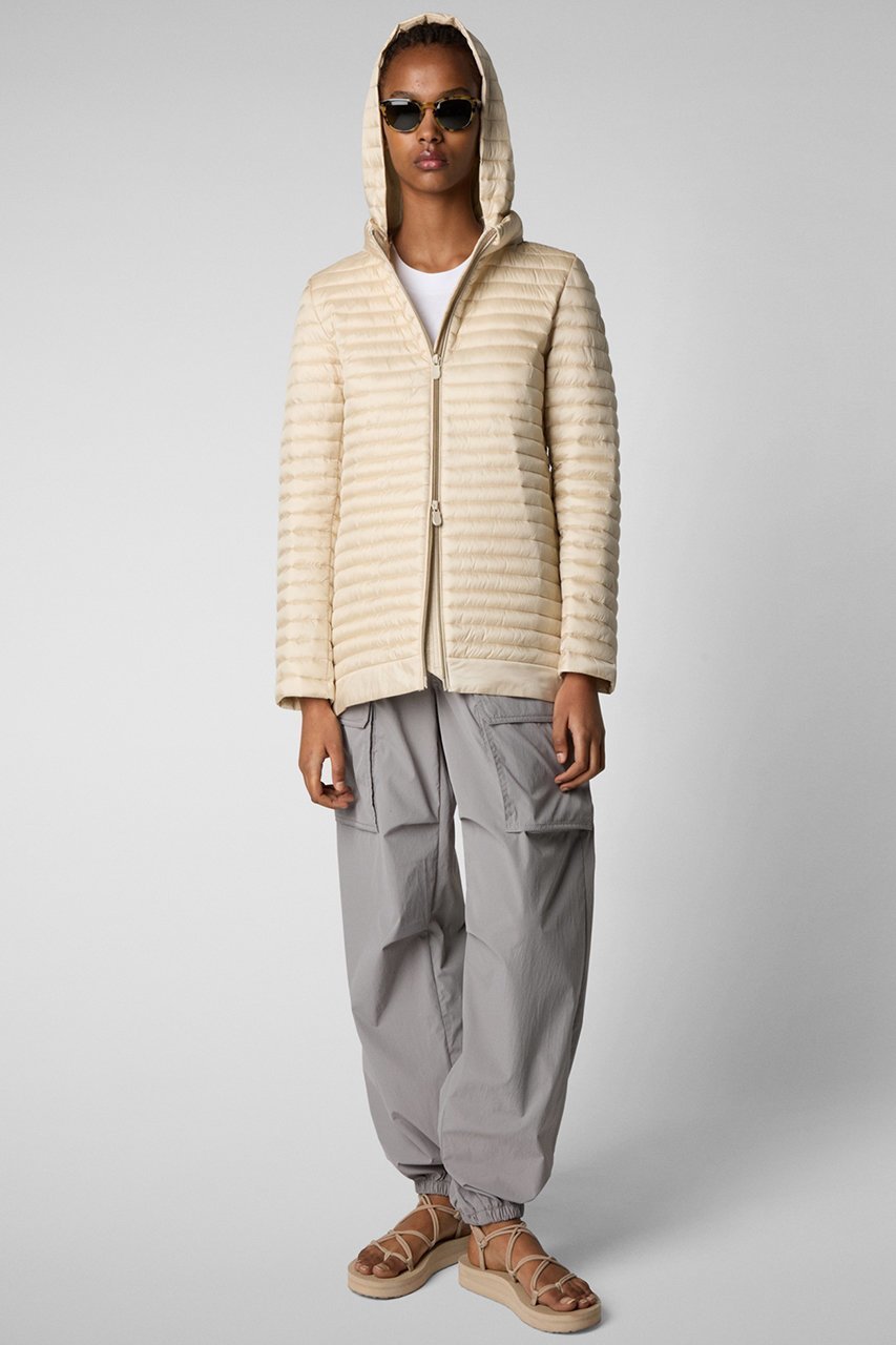 【セーブ ザ ダック/SAVE THE DUCK】のALIMA D41059WIRIS20 ハイネックフードジャケット 人気、トレンドファッション・服の通販 founy(ファニー) ファッション Fashion レディースファッション Fashion for Women アウター Coat / Outerwear Collection レディースジャケット・軽アウター Jackets エレガント 上品 Elegant キルティング Quilted, Quilting ジャケット Jacket, Outerwear ラウンド Round, Round Neck 無地 Plain, Solid Color 軽量 Lightweight, Ultra Light other-4|ID: prp329100004406035 ipo3291000000032962042