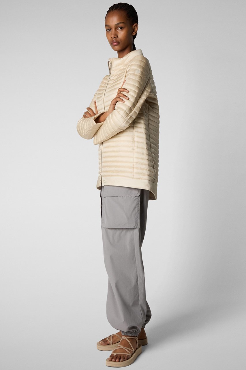 【セーブ ザ ダック/SAVE THE DUCK】のALIMA D41059WIRIS20 ハイネックフードジャケット 人気、トレンドファッション・服の通販 founy(ファニー) ファッション Fashion レディースファッション Fashion for Women アウター Coat / Outerwear Collection レディースジャケット・軽アウター Jackets エレガント 上品 Elegant キルティング Quilted, Quilting ジャケット Jacket, Outerwear ラウンド Round, Round Neck 無地 Plain, Solid Color 軽量 Lightweight, Ultra Light other-5|ID: prp329100004406035 ipo3291000000032962045