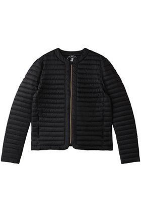 【セーブ ザ ダック/SAVE THE DUCK】のCARINA D30614W IRIS20 ノーカラー キルティングジャケット 人気、トレンドファッション・服の通販 founy(ファニー) ファッション Fashion レディースファッション Fashion for Women アウター Coat / Outerwear Collection レディースジャケット・軽アウター Jackets おすすめ Recommended / Our Picks エレガント 上品 Elegant キルティング Quilted, Quilting ジャケット Jacket, Outerwear ストレート Straight, Straight Cut デニム Denim, Jeans Material フィット Fit, Slim Fit フェミニン Feminine, Girly フロント Front, Front Design ポケット Pocket, Pocket Detail モダン Modern, Contemporary ラウンド Round, Round Neck 軽量 Lightweight, Ultra Light |ID:prp329100004406036