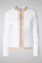【セーブ ザ ダック/SAVE THE DUCK】のCARINA D30614W IRIS20 ノーカラー キルティングジャケット 人気、トレンドファッション・服の通販 founy(ファニー) ファッション Fashion レディースファッション Fashion for Women アウター Coat / Outerwear Collection レディースジャケット・軽アウター Jackets おすすめ Recommended / Our Picks エレガント 上品 Elegant キルティング Quilted, Quilting ジャケット Jacket, Outerwear ストレート Straight, Straight Cut デニム Denim, Jeans Material フィット Fit, Slim Fit フェミニン Feminine, Girly フロント Front, Front Design ポケット Pocket, Pocket Detail モダン Modern, Contemporary ラウンド Round, Round Neck 軽量 Lightweight, Ultra Light thumbnail ホワイト×Sベージュ|ID: prp329100004406036 ipo3291000000032962059