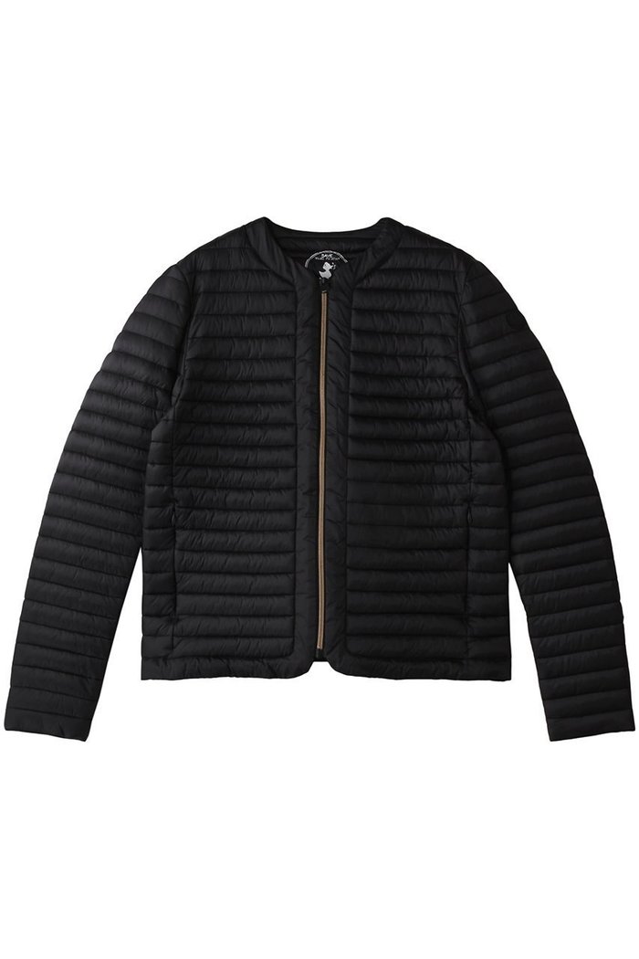 【セーブ ザ ダック/SAVE THE DUCK】のCARINA D30614W IRIS20 ノーカラー キルティングジャケット インテリア・キッズ・メンズ・レディースファッション・服の通販 founy(ファニー) https://founy.com/ ファッション Fashion レディースファッション Fashion for Women アウター Coat / Outerwear Collection レディースジャケット・軽アウター Jackets おすすめ Recommended / Our Picks エレガント 上品 Elegant キルティング Quilted, Quilting ジャケット Jacket, Outerwear ストレート Straight, Straight Cut デニム Denim, Jeans Material フィット Fit, Slim Fit フェミニン Feminine, Girly フロント Front, Front Design ポケット Pocket, Pocket Detail モダン Modern, Contemporary ラウンド Round, Round Neck 軽量 Lightweight, Ultra Light |ID: prp329100004406036 ipo3291000000036222837