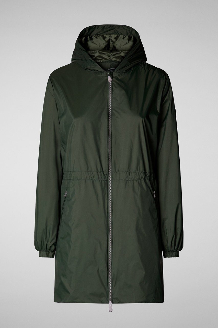 【セーブ ザ ダック/SAVE THE DUCK】のFLEUR D42248W GIGO20 リサイクルナイロンフーディーブルゾン インテリア・キッズ・メンズ・レディースファッション・服の通販 founy(ファニー) 　ファッション　Fashion　レディースファッション　Fashion for Women　アウター　Coat / Outerwear Collection　レディースジャケット・軽アウター　Jackets　ブルゾンジャケット・スポーティアウター　Blouson Jackets　アウトドア　Outdoor Clothing　ジャケット　Jacket, Outerwear　トレンド　Trend, Trending Now　ドローストリング　Drawstring, Pull Cord　ブルゾン　Blouson, Bomber Jacket　軽量　Lightweight, Ultra Light　タイムグリーン|ID: prp329100004406040 ipo3291000000032952428