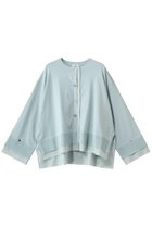 【ランバン オン ブルー/LANVIN en Bleu】のシャツトリムニットコンビカーディガン 人気、トレンドファッション・服の通販 founy(ファニー) ファッション Fashion レディースファッション Fashion for Women トップス・カットソー Cut & Sew Tops ニット Knit Tops & Sweaters カーディガン・羽織り Layered Style Cardigans シャツ・ブラウス・オフィスカジュアル Elegant Blouses & Button-Ups 2026年 2026 カーディガン Cardigan, Knitwear コンビ Combo, Combination Style スリーブ Sleeve, Long Sleeve / Short Sleeve ワイド Wide, Wide Fit 夏 Summer 春 Spring S/S・春夏 SS, Spring/Summer, Warm Season thumbnail グリーン|ID: prp329100004406045 ipo3291000000036144922