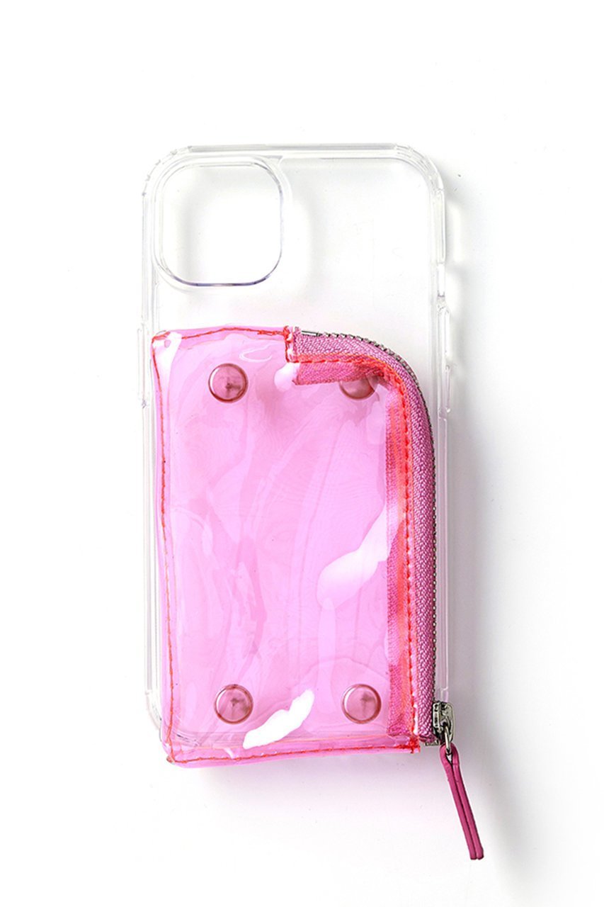 【エーシーン/A SCENE】のiPhone15/15Pro/15ProMax B&C PVC clear case インテリア・キッズ・メンズ・レディースファッション・服の通販 founy(ファニー) 　ファッション　Fashion　レディースファッション　Fashion for Women　2025年　2025　2025春夏・S/S　Spring/Summer 2025 SS25　iPhone アイフォーン　iPhone　ショルダー　Shoulder, Shoulder Strap　スマホケース　Smartphone Case　チャーム　Charm, Pendant　トレンド　Trend, Trending Now　フェミニン　Feminine, Girly　ポケット　Pocket, Pocket Detail　ラップ　Wrap, Wrap Design　春　Spring　ピンク|ID: prp329100004406051 ipo3291000000032814598