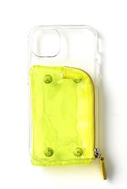 【エーシーン/A SCENE】のiPhone14/14Pro/14ProMax B&C PVC clear case イエロー|ID:prp329100004406052