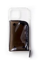 【エーシーン/A SCENE】のiPhone14/14Pro/14ProMax B&C PVC clear case ブラック|ID:prp329100004406052