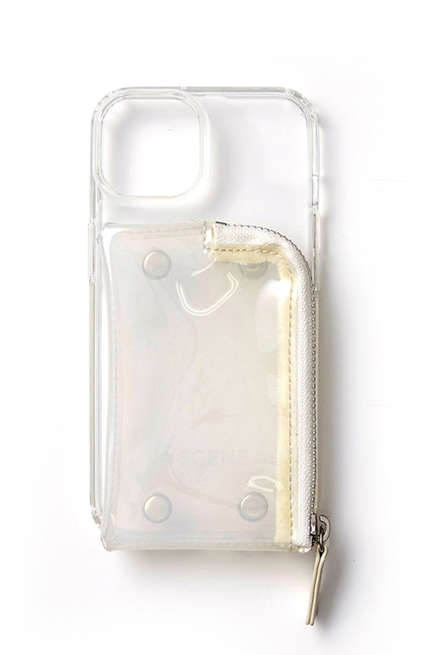 【エーシーン/A SCENE】のiPhone13/13Pro/13ProMax B&C PVC clear case インテリア・キッズ・メンズ・レディースファッション・服の通販 founy(ファニー) 　ファッション　Fashion　レディースファッション　Fashion for Women　2025年　2025　2025春夏・S/S　Spring/Summer 2025 SS25　iPhone アイフォーン　iPhone　ショルダー　Shoulder, Shoulder Strap　スマホケース　Smartphone Case　チャーム　Charm, Pendant　トレンド　Trend, Trending Now　フェミニン　Feminine, Girly　ポケット　Pocket, Pocket Detail　ラップ　Wrap, Wrap Design　再入荷　Restock / Back in Stock　春　Spring　ホワイト|ID: prp329100004406053 ipo3291000000032802855