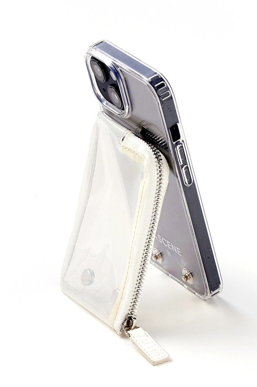 【エーシーン/A SCENE】のiPhone13/13Pro/13ProMax B&C PVC clear case 人気、トレンドファッション・服の通販 founy(ファニー) 　ファッション　Fashion　レディースファッション　Fashion for Women　2025年　2025　2025春夏・S/S　Spring/Summer 2025 SS25　iPhone アイフォーン　iPhone　ショルダー　Shoulder, Shoulder Strap　スマホケース　Smartphone Case　チャーム　Charm, Pendant　トレンド　Trend, Trending Now　フェミニン　Feminine, Girly　ポケット　Pocket, Pocket Detail　ラップ　Wrap, Wrap Design　再入荷　Restock / Back in Stock　春　Spring　other-2|ID: prp329100004406053 ipo3291000000032802856