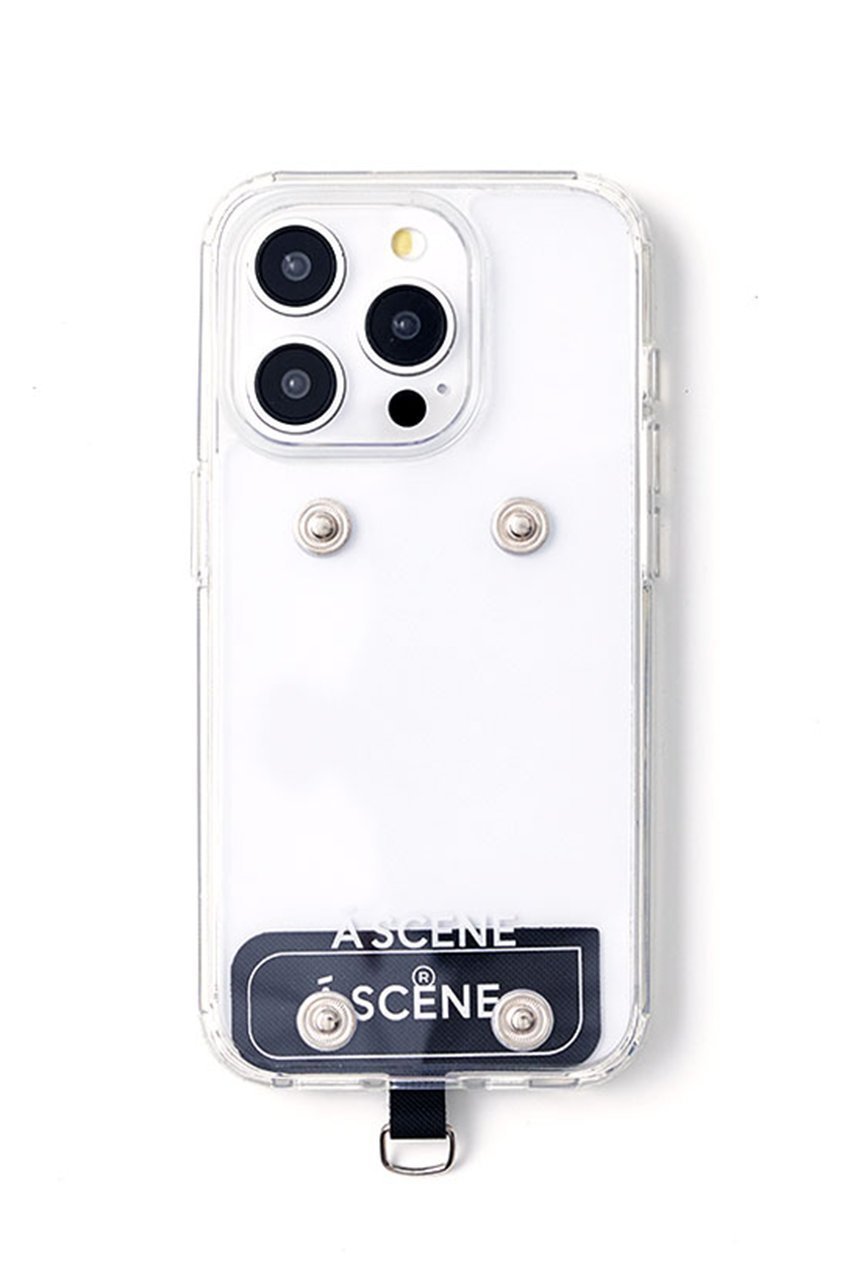 【エーシーン/A SCENE】のiPhone13/13Pro/13ProMax B&C PVC clear case 人気、トレンドファッション・服の通販 founy(ファニー) 　ファッション　Fashion　レディースファッション　Fashion for Women　2025年　2025　2025春夏・S/S　Spring/Summer 2025 SS25　iPhone アイフォーン　iPhone　ショルダー　Shoulder, Shoulder Strap　スマホケース　Smartphone Case　チャーム　Charm, Pendant　トレンド　Trend, Trending Now　フェミニン　Feminine, Girly　ポケット　Pocket, Pocket Detail　ラップ　Wrap, Wrap Design　再入荷　Restock / Back in Stock　春　Spring　other-7|ID: prp329100004406053 ipo3291000000032802861