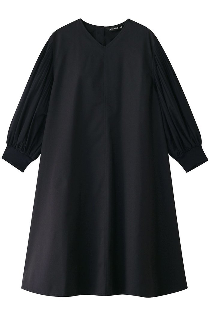 【ミズイロ インド/mizuiro ind】のpleats puff slv OP ワンピース インテリア・キッズ・メンズ・レディースファッション・服の通販 founy(ファニー) https://founy.com/ ファッション Fashion レディースファッション WOMEN ワンピース Dress チュニック Tunic シューズ Shoes シンプル Simple スリーブ Sleeve チュニック Tunic フレア Flare エレガント 上品 Elegant |ID: prp329100004406058 ipo3291000000030777275