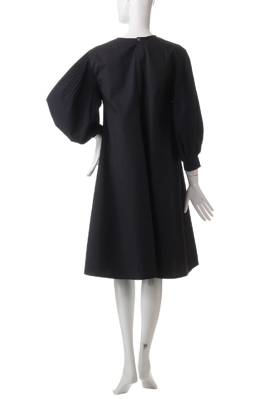 【ミズイロ インド/mizuiro ind】のpleats puff slv OP ワンピース 人気、トレンドファッション・服の通販 founy(ファニー) 　ファッション　Fashion　レディースファッション　Fashion for Women　ワンピース　Dresses　チュニック　Tunic Tops & Dresses　シューズ　Shoes, Footwear　シンプル　Simple, Minimal　スリーブ　Sleeve, Long Sleeve / Short Sleeve　チュニック　Tunic, Long Top　フレア　Flare, Flared　エレガント 上品　Elegant　other-4|ID: prp329100004406058 ipo3291000000032872595