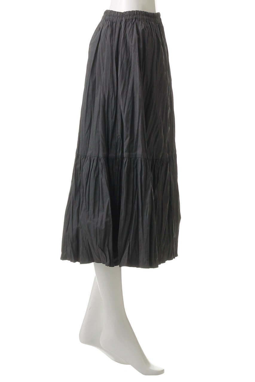【ミズイロ インド/mizuiro ind】のwasher pleats tiered SK スカート 人気、トレンドファッション・服の通販 founy(ファニー) 　ファッション　Fashion　レディースファッション　WOMEN　スカート　Skirt　ロングスカート　Long Skirt　シンプル　Simple　フレア　Flare　ロング　Long　ワッシャー　Washer　other-3|ID: prp329100004406064 ipo3291000000031269180