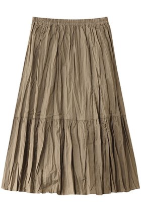 【ミズイロ インド/mizuiro ind】 washer pleats tiered SK スカート人気、トレンドファッション・服の通販 founy(ファニー) ファッション Fashion レディースファッション Fashion for Women スカート Skirts ロングスカート Long Skirts / Maxi & Midi Skirts シンプル Simple, Minimal フレア Flare, Flared ロング Long, Long-Length ワッシャー Washer, Crinkled Finish |ID:prp329100004406064