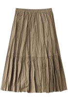 【ミズイロ インド/mizuiro ind】のwasher pleats tiered SK スカート beige|ID: prp329100004406064 ipo3291000000035057081