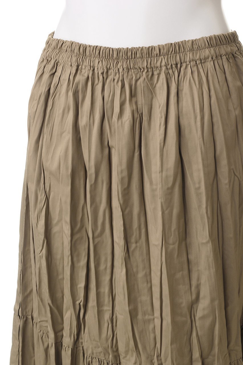 【ミズイロ インド/mizuiro ind】のwasher pleats tiered SK スカート 人気、トレンドファッション・服の通販 founy(ファニー) 　ファッション　Fashion　レディースファッション　Fashion for Women　スカート　Skirts　ロングスカート　Long Skirts / Maxi & Midi Skirts　プリーツ　Pleats, Pleated　ロング　Long, Long-Length　ワッシャー　Washer, Crinkled Finish　other-5|ID: prp329100004406065 ipo3291000000032849737
