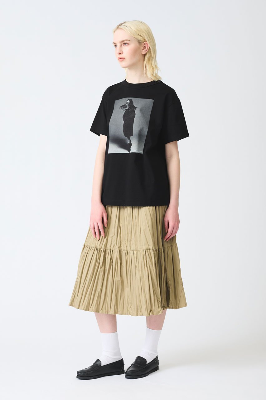 【ミズイロ インド/mizuiro ind】のwasher pleats tiered SK スカート 人気、トレンドファッション・服の通販 founy(ファニー) 　ファッション　Fashion　レディースファッション　Fashion for Women　スカート　Skirts　ロングスカート　Long Skirts / Maxi & Midi Skirts　プリーツ　Pleats, Pleated　ロング　Long, Long-Length　ワッシャー　Washer, Crinkled Finish　other-8|ID: prp329100004406065 ipo3291000000032849754