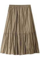 【ミズイロ インド/mizuiro ind】のwasher pleats tiered SK スカート beige|ID: prp329100004406065 ipo3291000000035951670