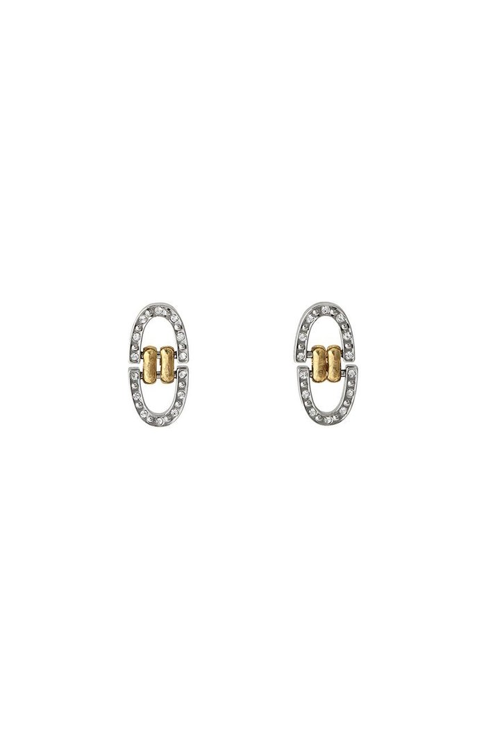 【アデル ビジュー/ADER bijoux】のFER A CHEVAL bi-color ピアス インテリア・キッズ・メンズ・レディースファッション・服の通販 founy(ファニー) https://founy.com/ ファッション Fashion レディースファッション Fashion for Women ジュエリー Jewelry ファッションリング Fashion Rings イヤリング・フープ・ドロップタイプ Hoop, Drop & Clip Earrings おすすめ Recommended / Our Picks イヤリング Earrings ガラス Glass, Glassware クリスタル Crystal, Swarovski |ID: prp329100004406070 ipo3291000000030777306