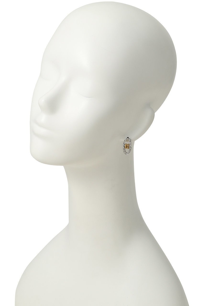 【アデル ビジュー/ADER bijoux】のFER A CHEVAL bi-color ピアス 人気、トレンドファッション・服の通販 founy(ファニー) 　ファッション　Fashion　レディースファッション　Fashion for Women　ジュエリー　Jewelry　ファッションリング　Fashion Rings　イヤリング・フープ・ドロップタイプ　Hoop, Drop & Clip Earrings　おすすめ　Recommended / Our Picks　イヤリング　Earrings　ガラス　Glass, Glassware　クリスタル　Crystal, Swarovski　other-2|ID: prp329100004406070 ipo3291000000031240930